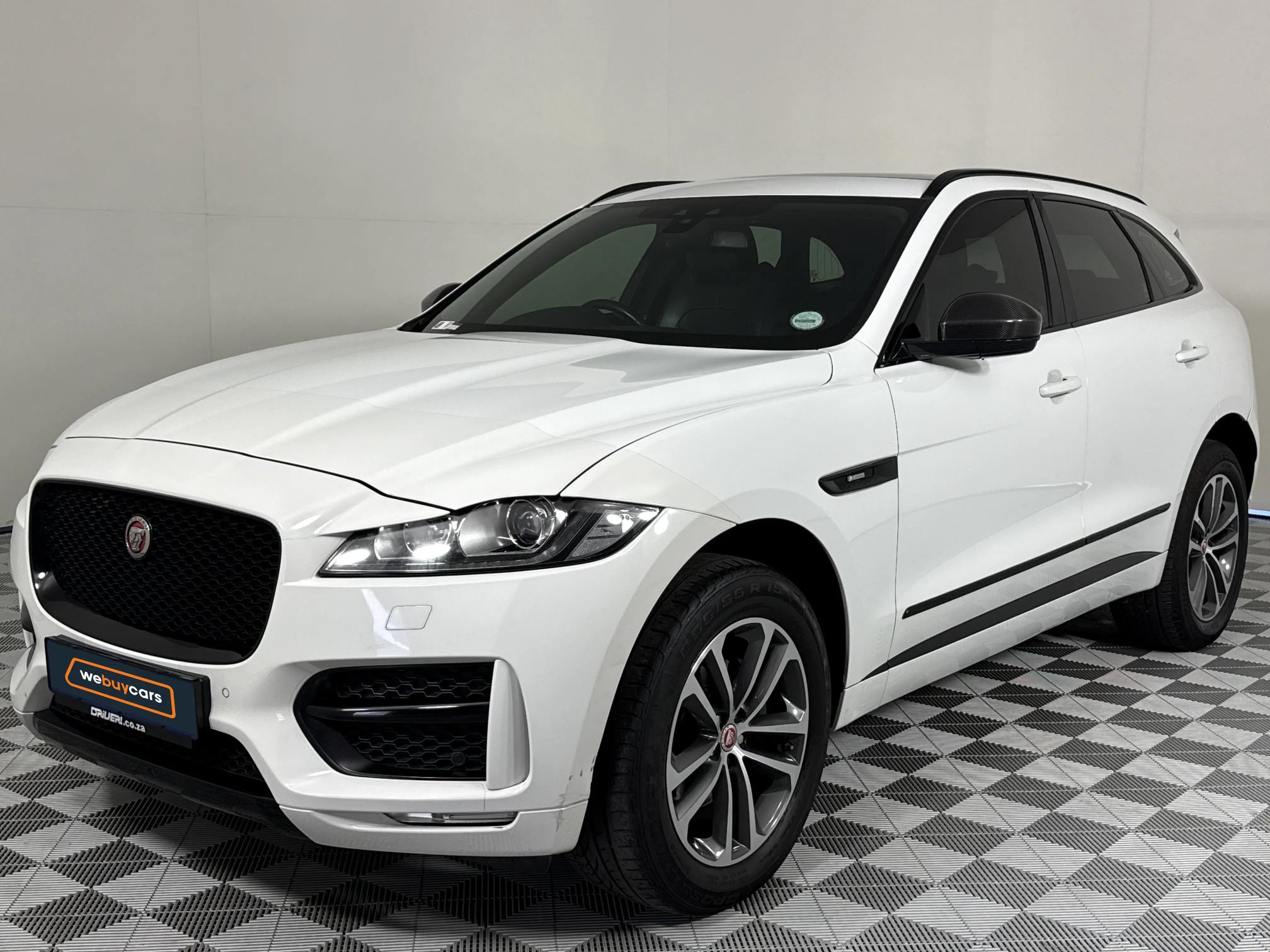 Used 2017 Jaguar F-Pace 20d AWD Chequered Flag