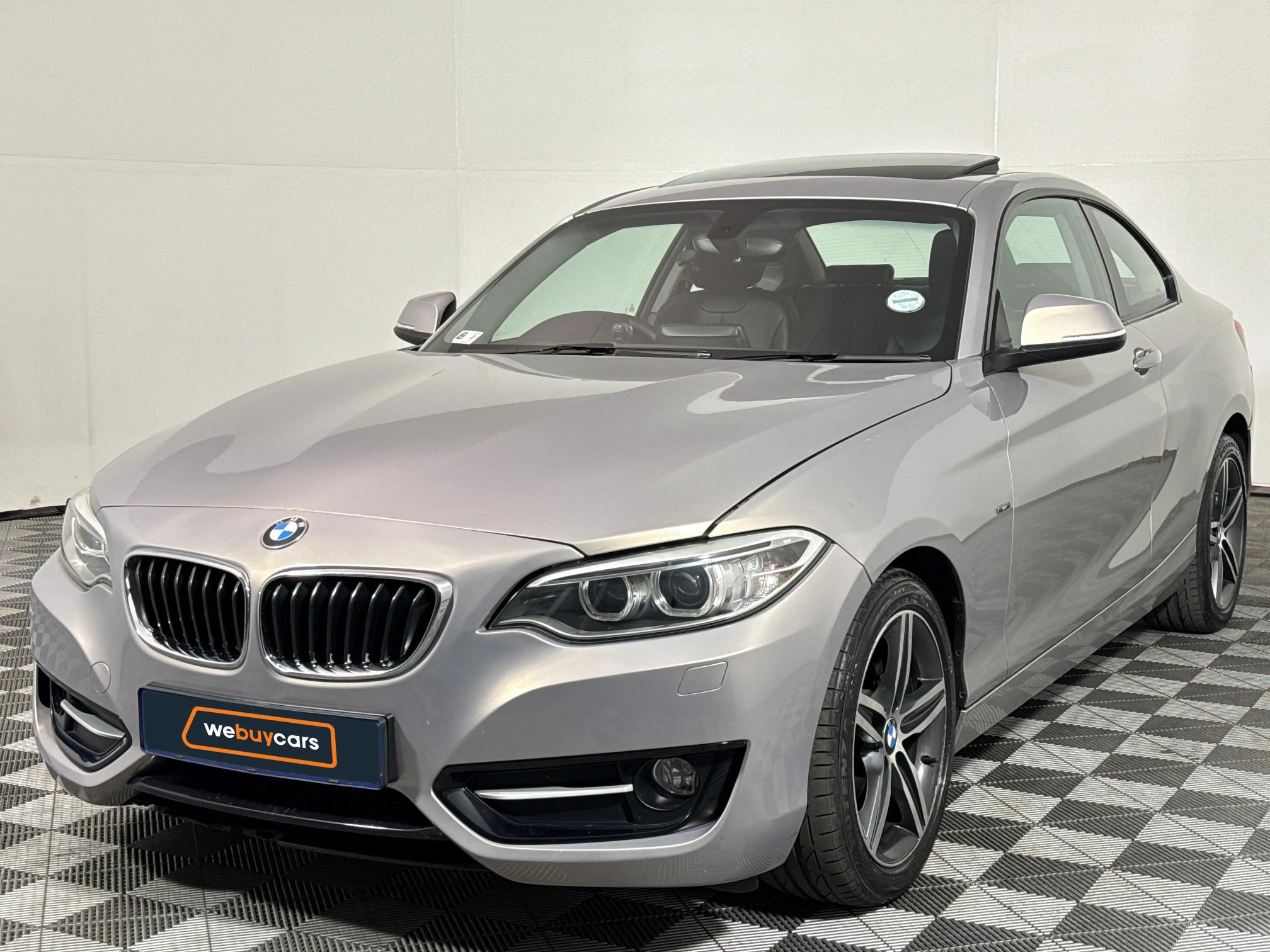 Used 2015 BMW 2 Series 220i coupe Sport Line
