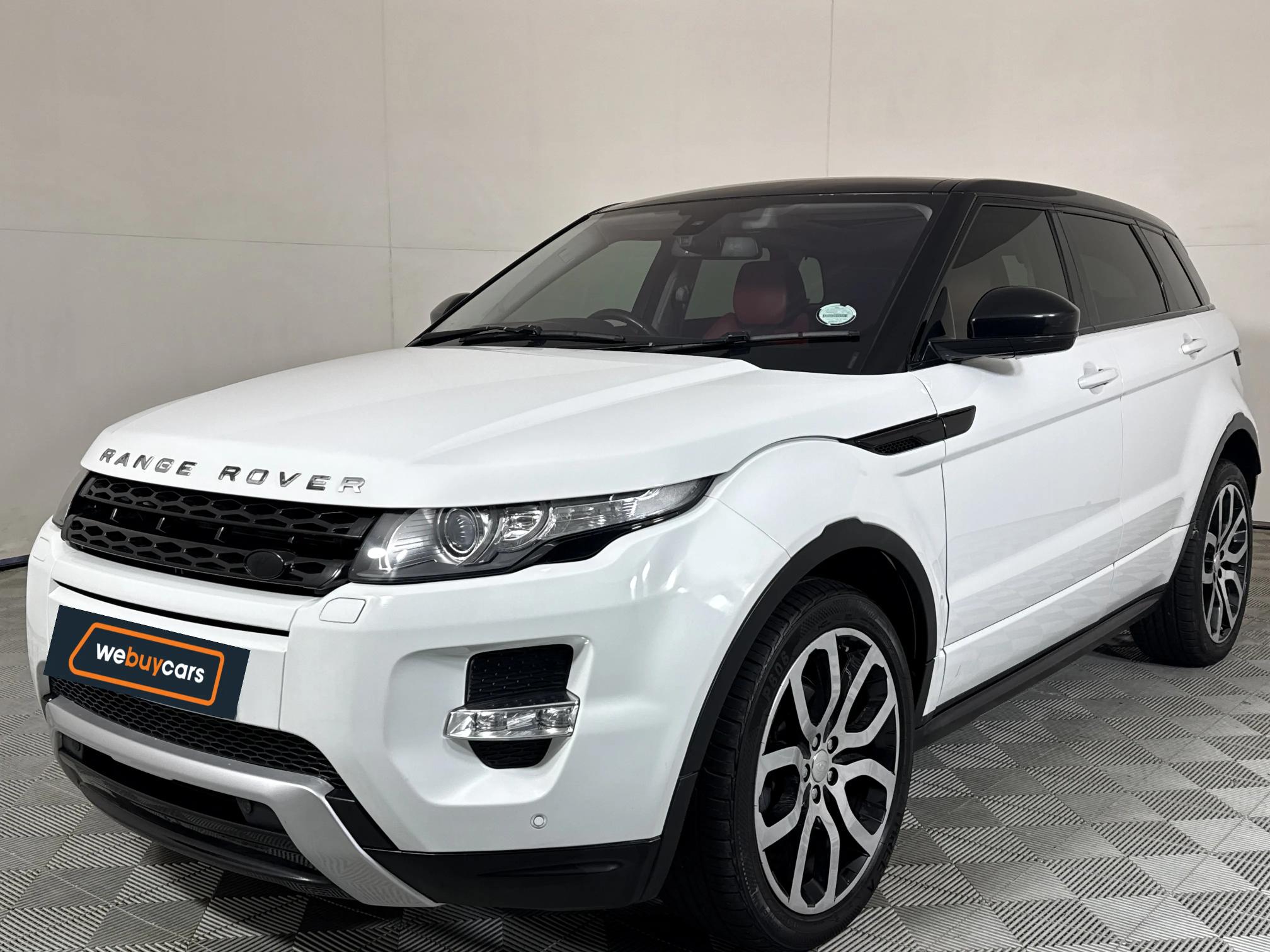 Used 2015 Land Rover Range Rover Evoque SD4 Dynamic SW1 Colour