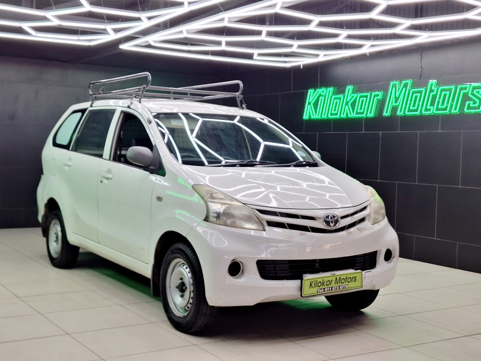Used 2013 Toyota Avanza 1.3 S panel van