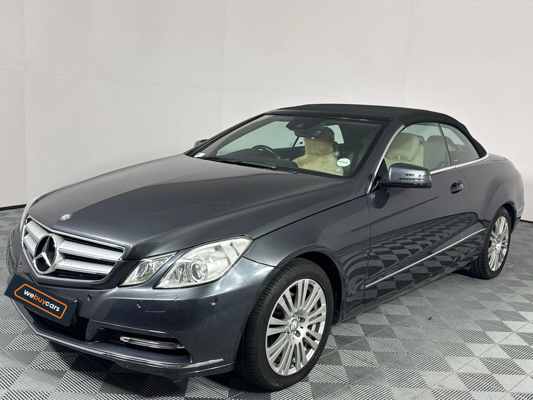 Used 2013 Mercedes-Benz E-Class E250CGI cabriolet Elegance