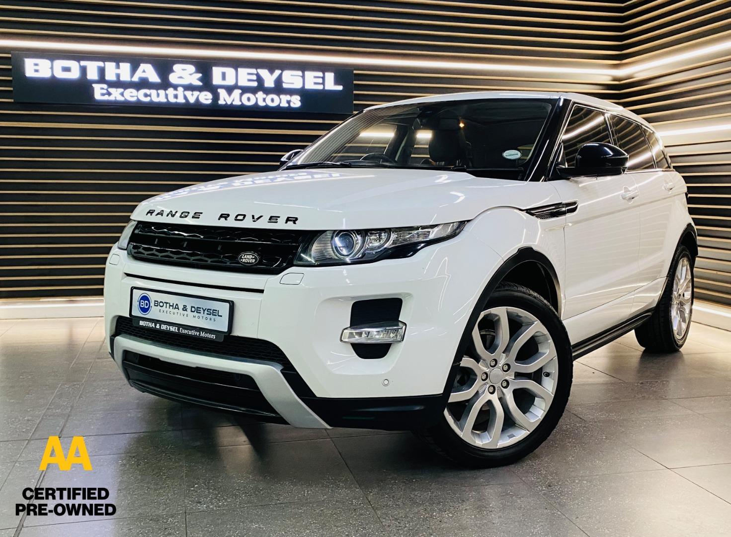 Used 2015 Land Rover Range Rover Evoque SD4 Dynamic SW1 Colour