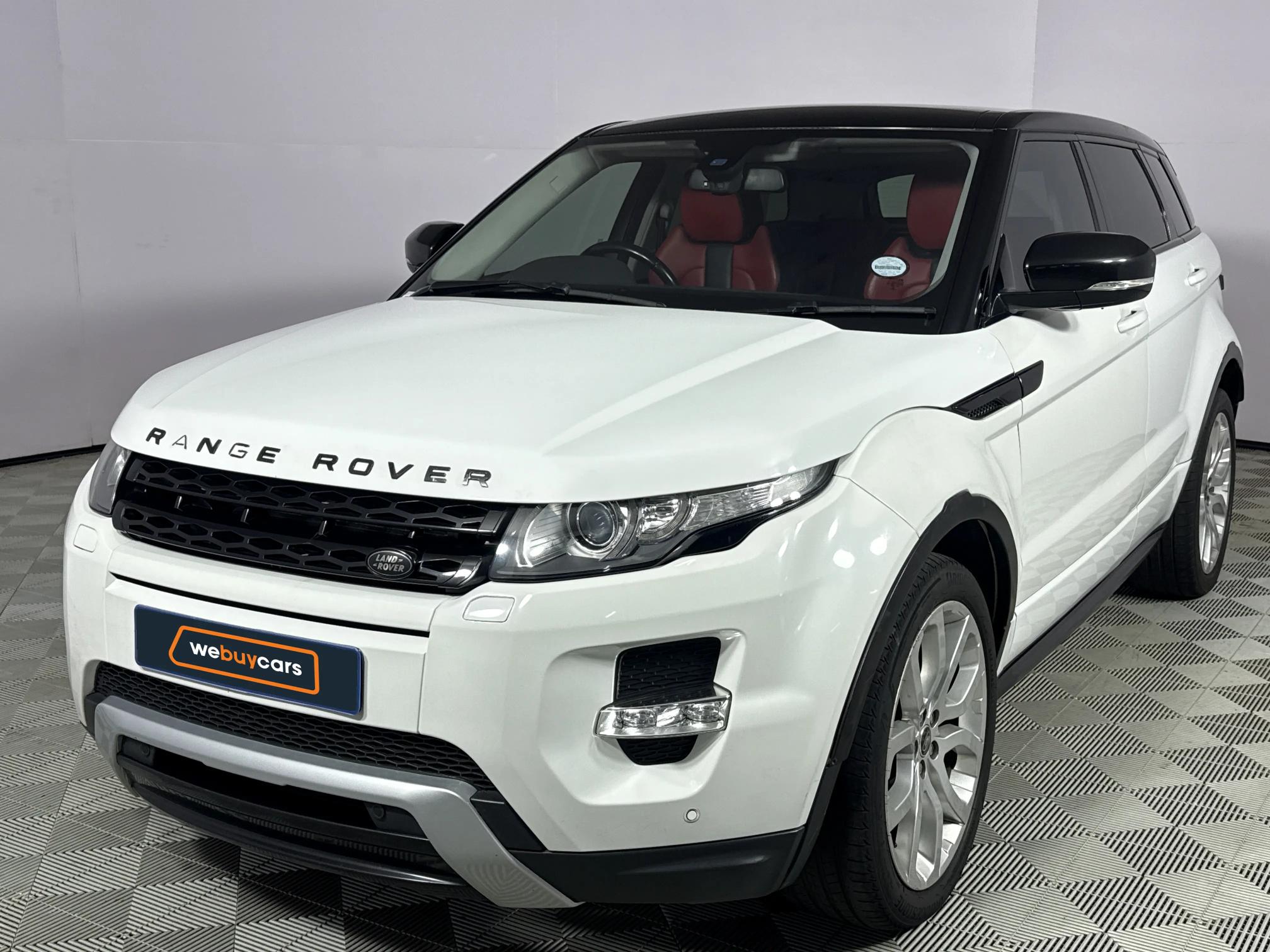 Used 2013 Land Rover Range Rover Evoque SD4 Dynamic SW1 Colour