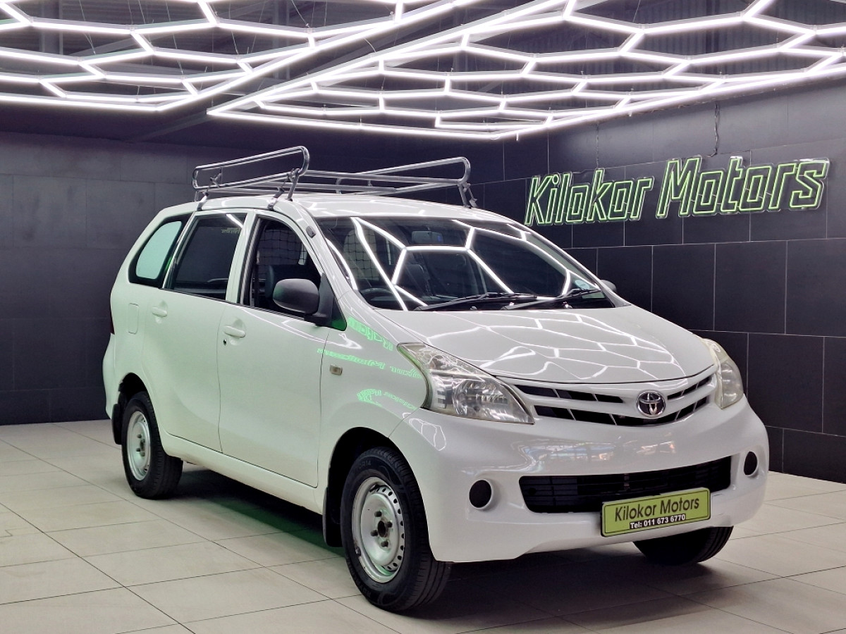 Used 2013 Toyota Avanza 1.3 S panel van