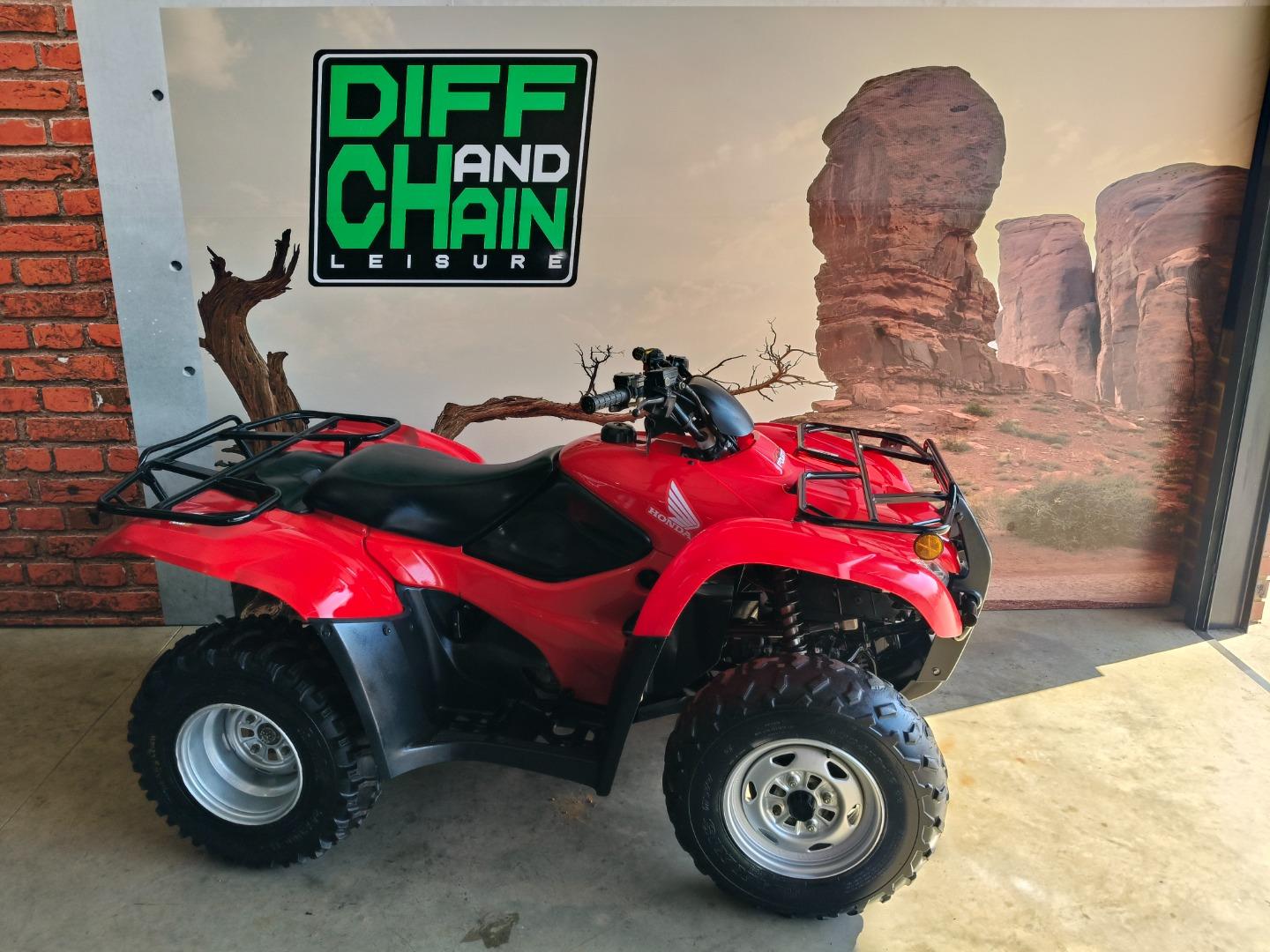 Used 2009 Honda Trx 420 fourtrax 4x4 utility Semi automatic