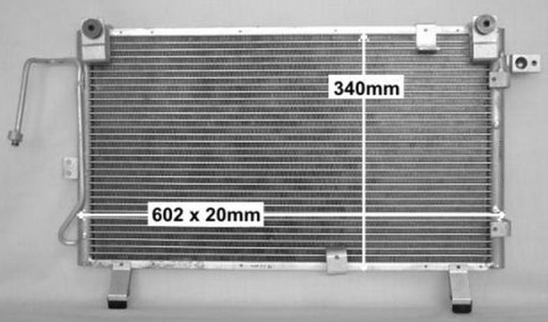 2.5-3.0TDI DIESEL AIR CONDENSER 04-