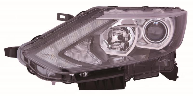 NISSAN QASHQAI H/L + LED ELEC RH 2014-