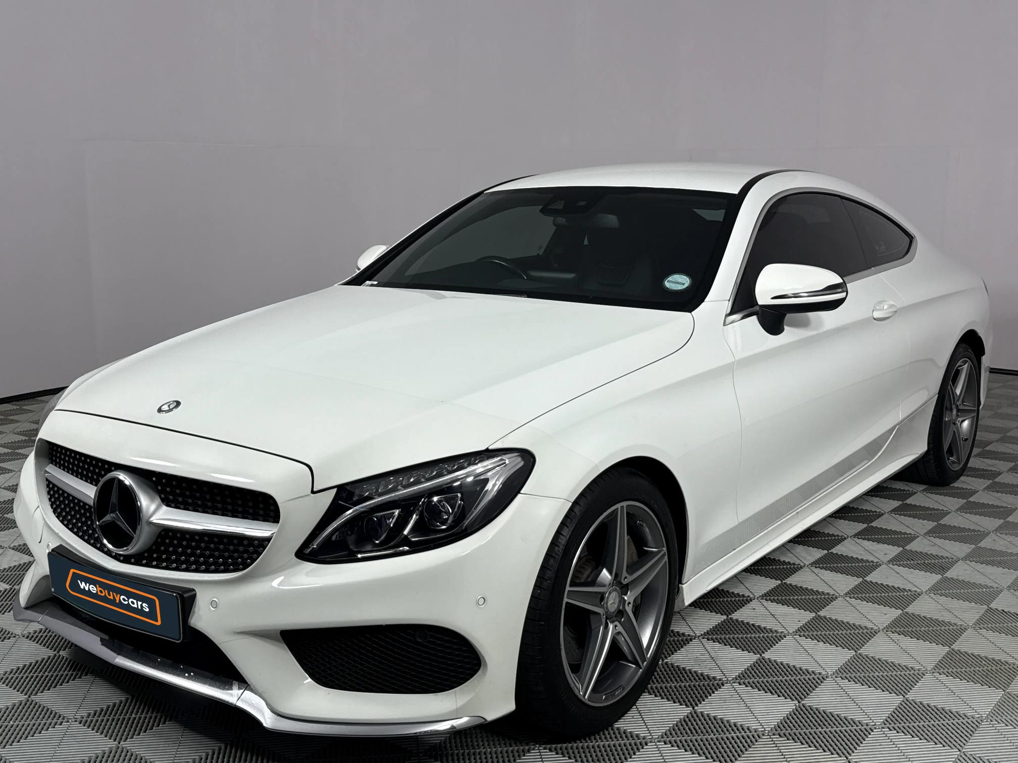 Used 2017 Mercedes-Benz C-Class C200 coupe AMG Line