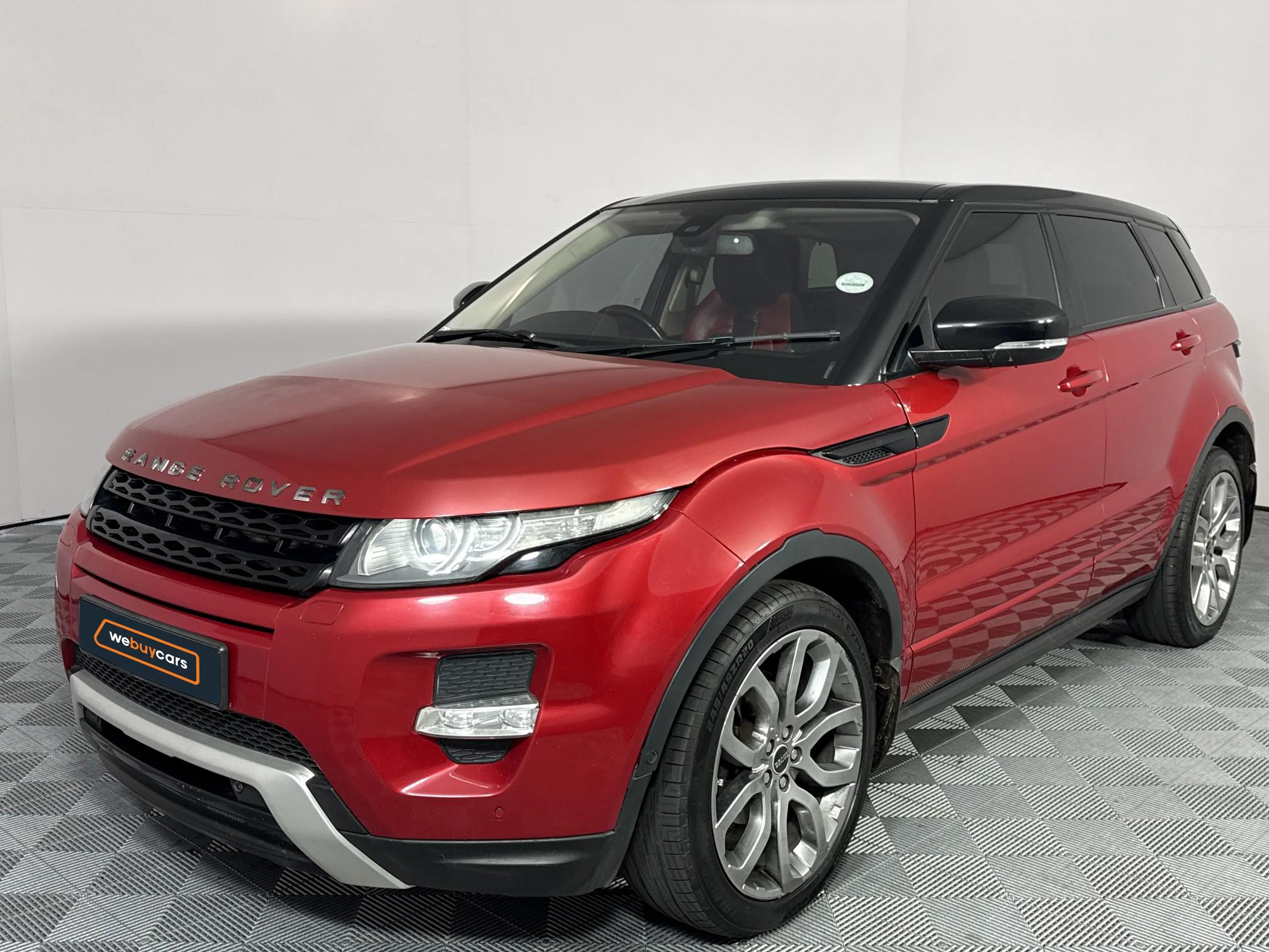 Used 2012 Land Rover Range Rover Evoque coupe SD4 Dynamic