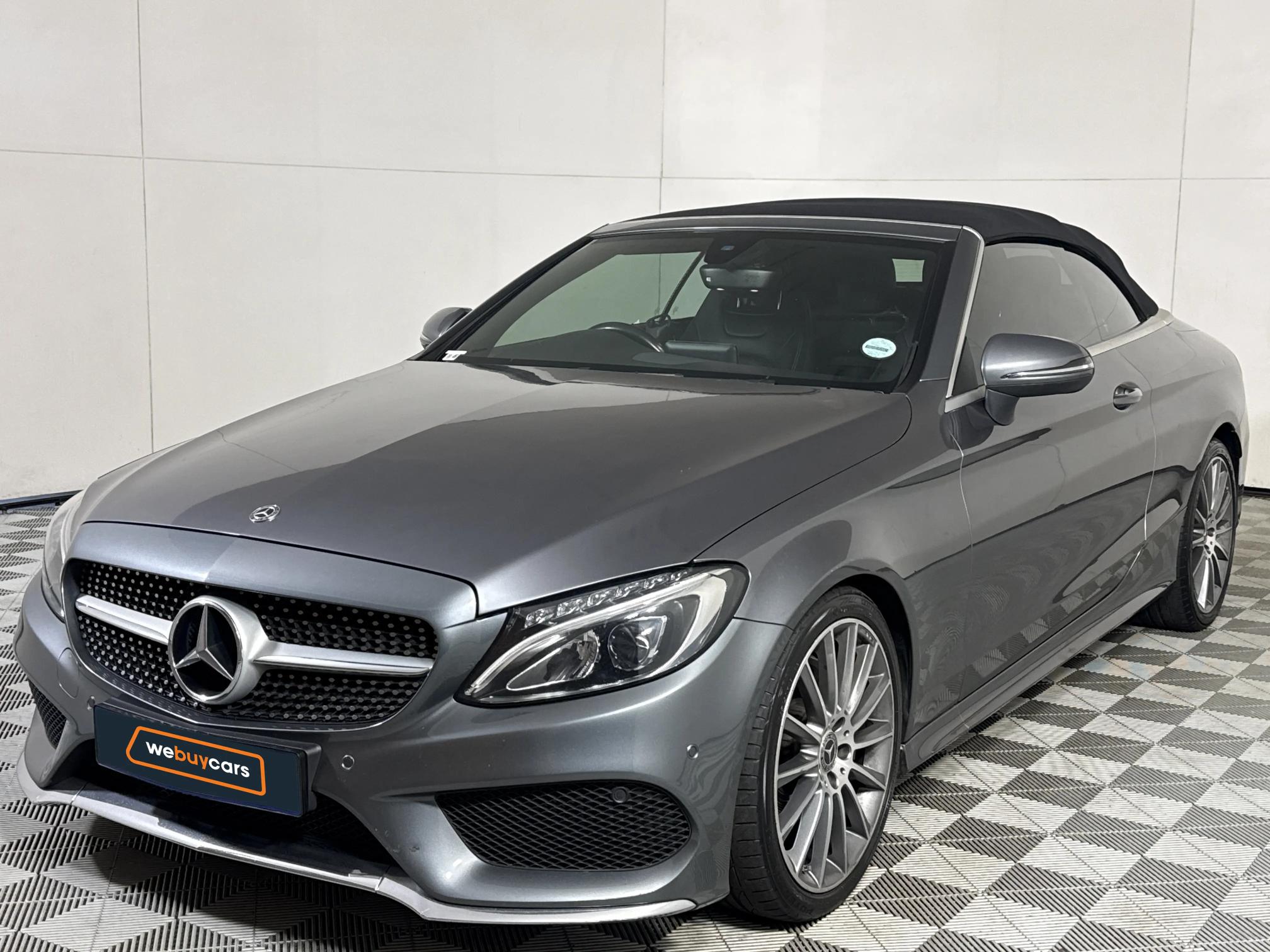 Used 2017 Mercedes-Benz C-Class C220d cabriolet AMG Line