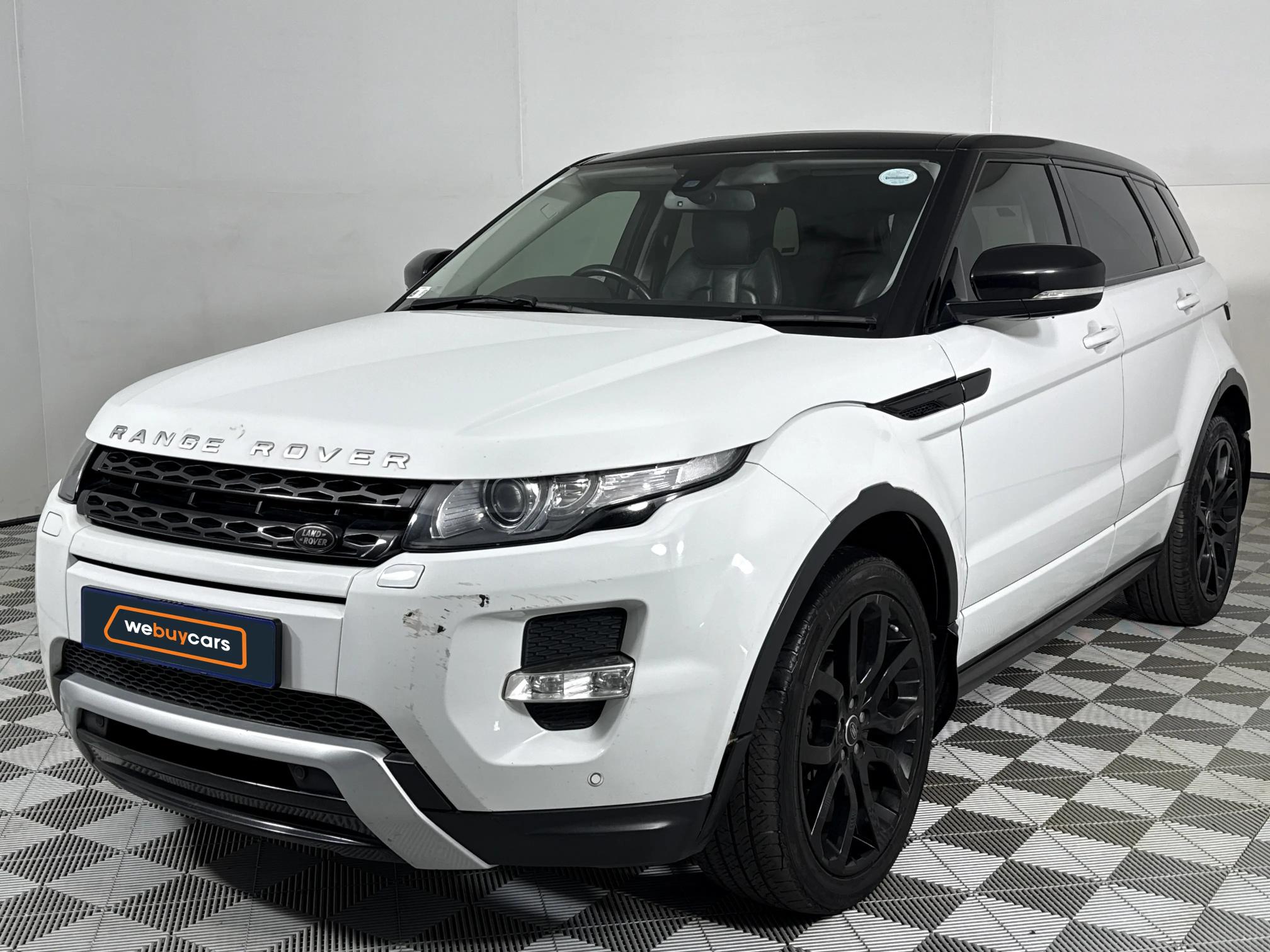 Used 2014 Land Rover Range Rover Evoque SD4 Dynamic SW1 Colour