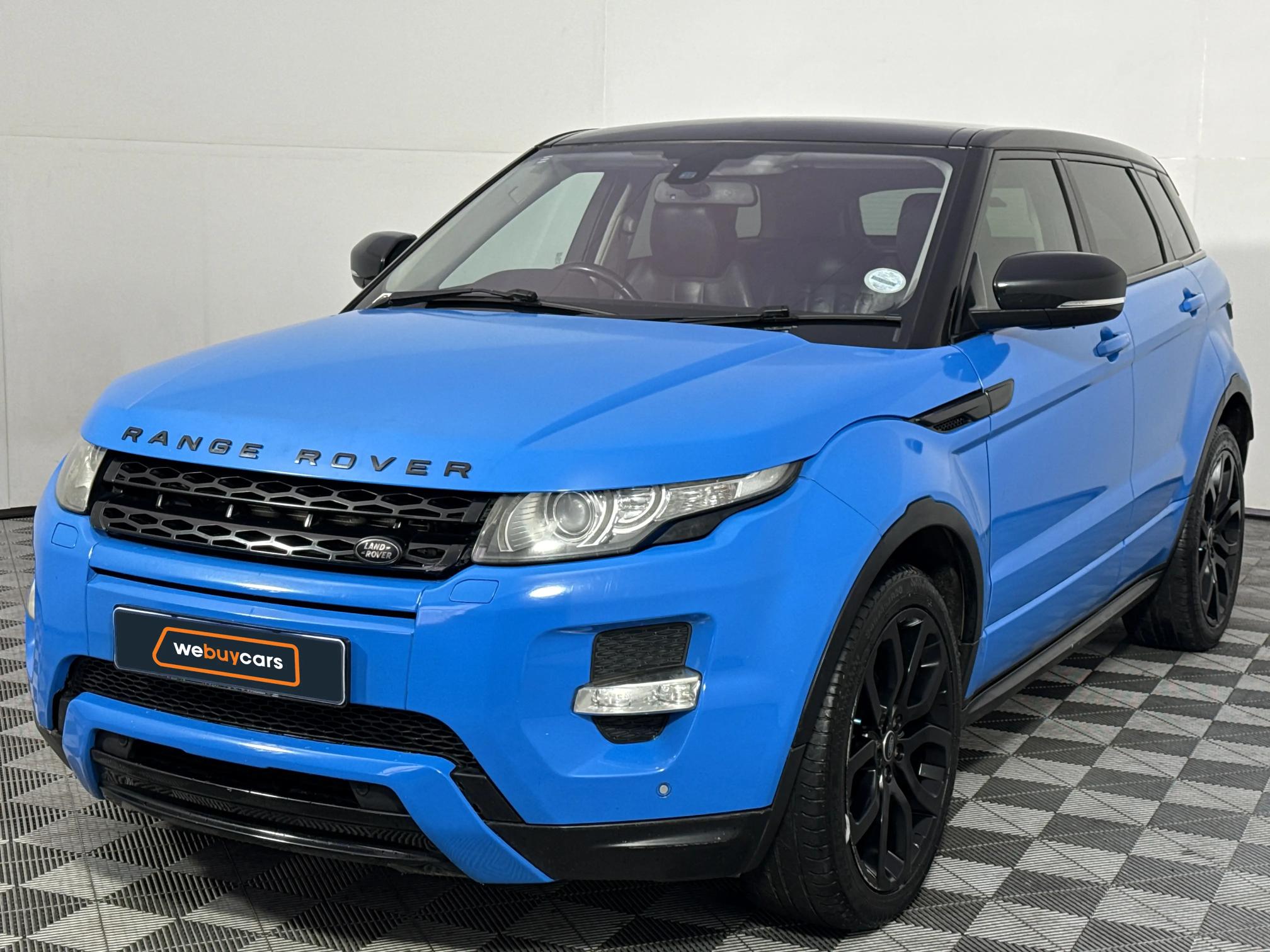 Used 2013 Land Rover Range Rover Evoque Si4 Dynamic NW8