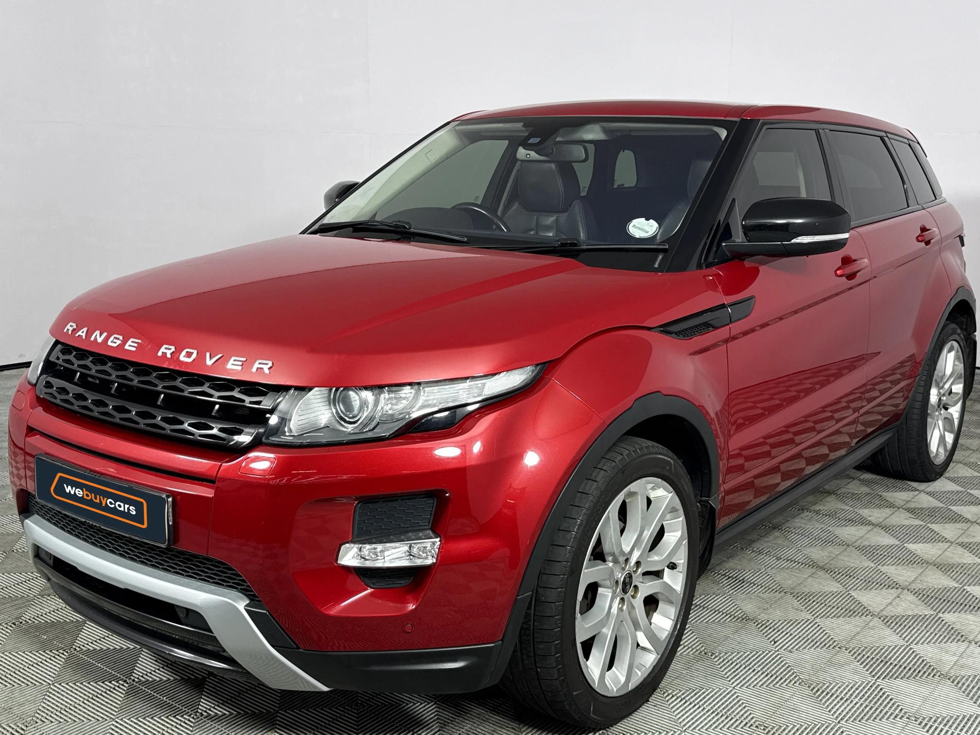 Used 2012 Land Rover Range Rover Evoque Si4 Dynamic NW8