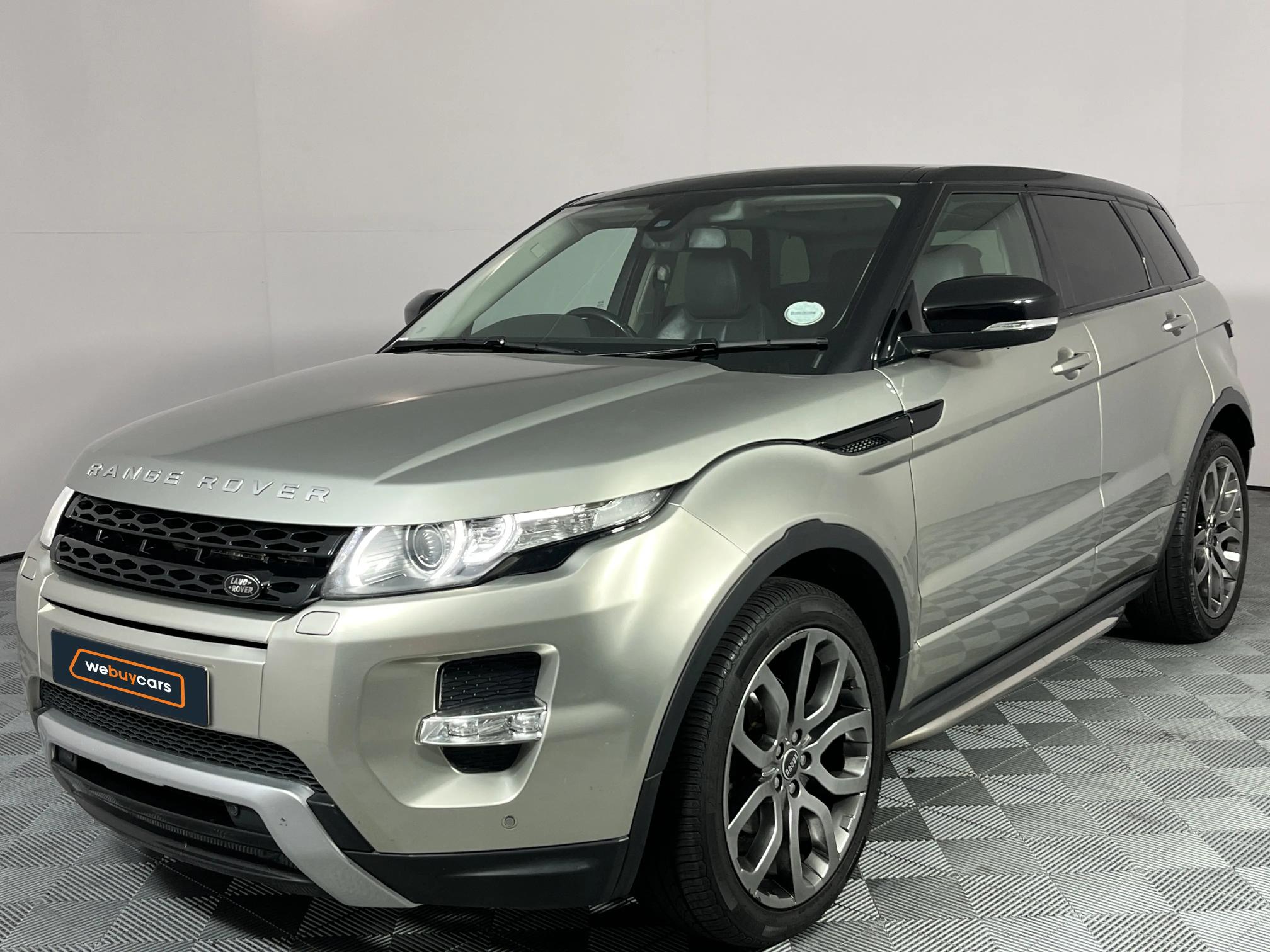 Used 2014 Land Rover Range Rover Evoque SD4 Dynamic SW1 Colour