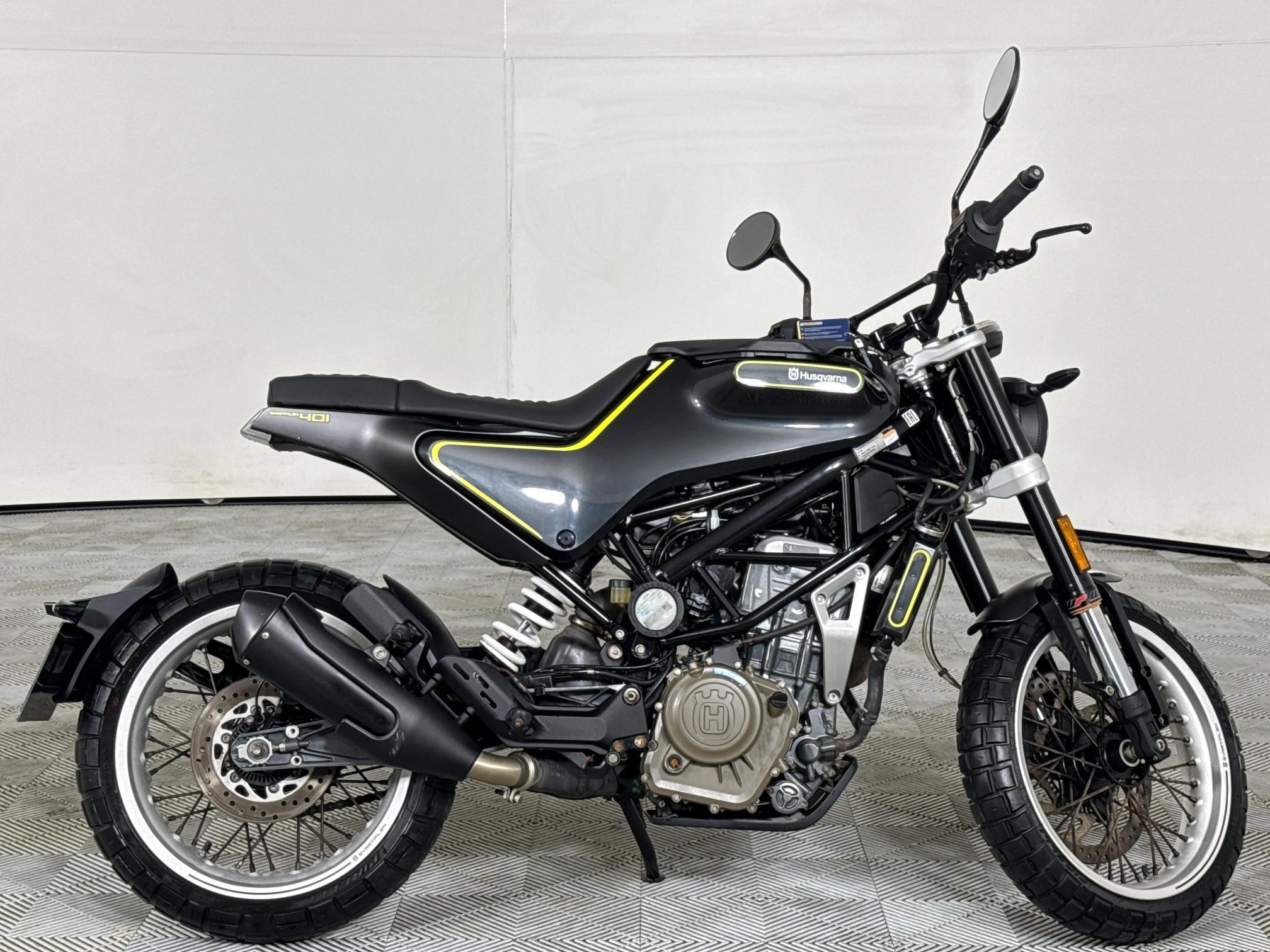 Used 2019 Husqvarna TE 401 Svartpilen