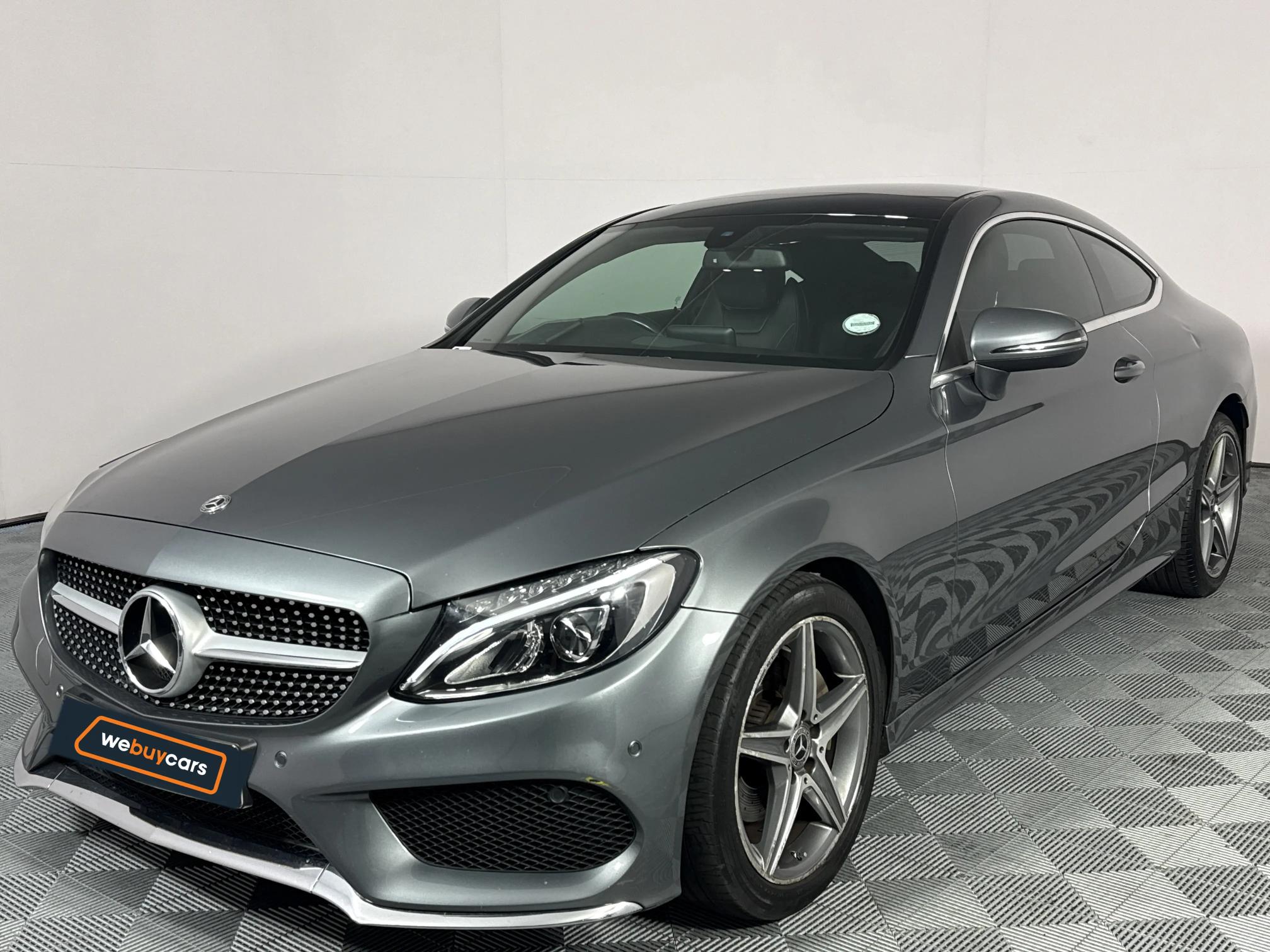 Used 2017 Mercedes-Benz C-Class C200 coupe auto