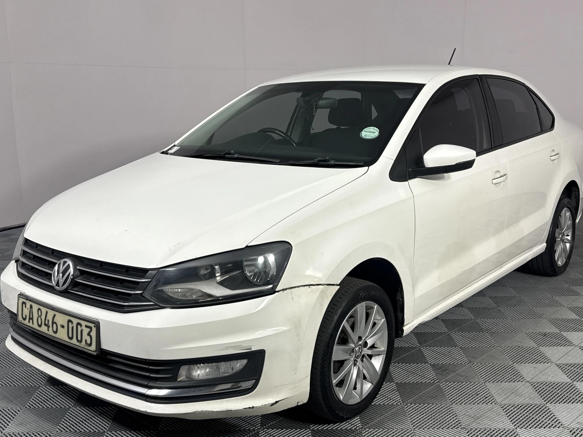 Used 2017 Volkswagen Polo sedan 1.4 Comfortline