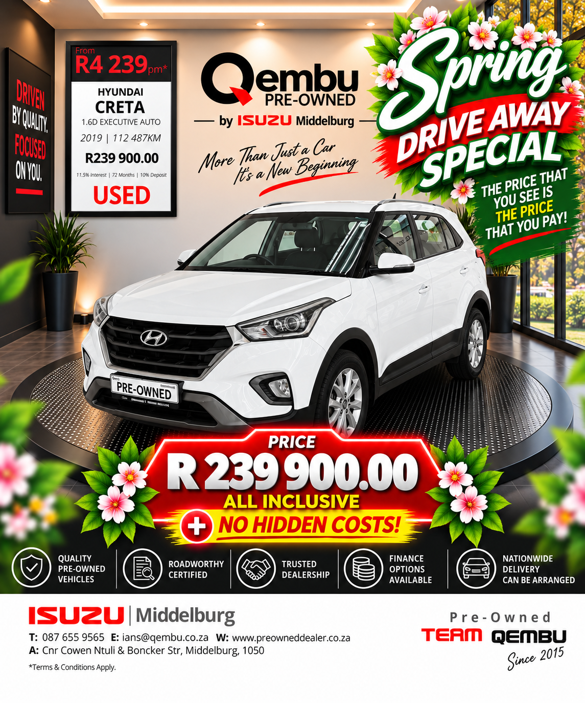 Used 2019 Hyundai Creta 1.6D Executive