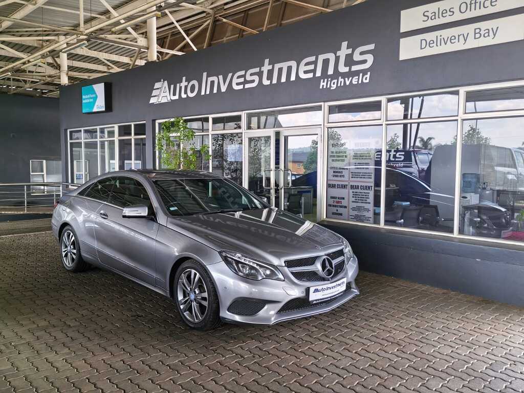 Used 2014 Mercedes-Benz E-Class E400 coupe Sport Edition