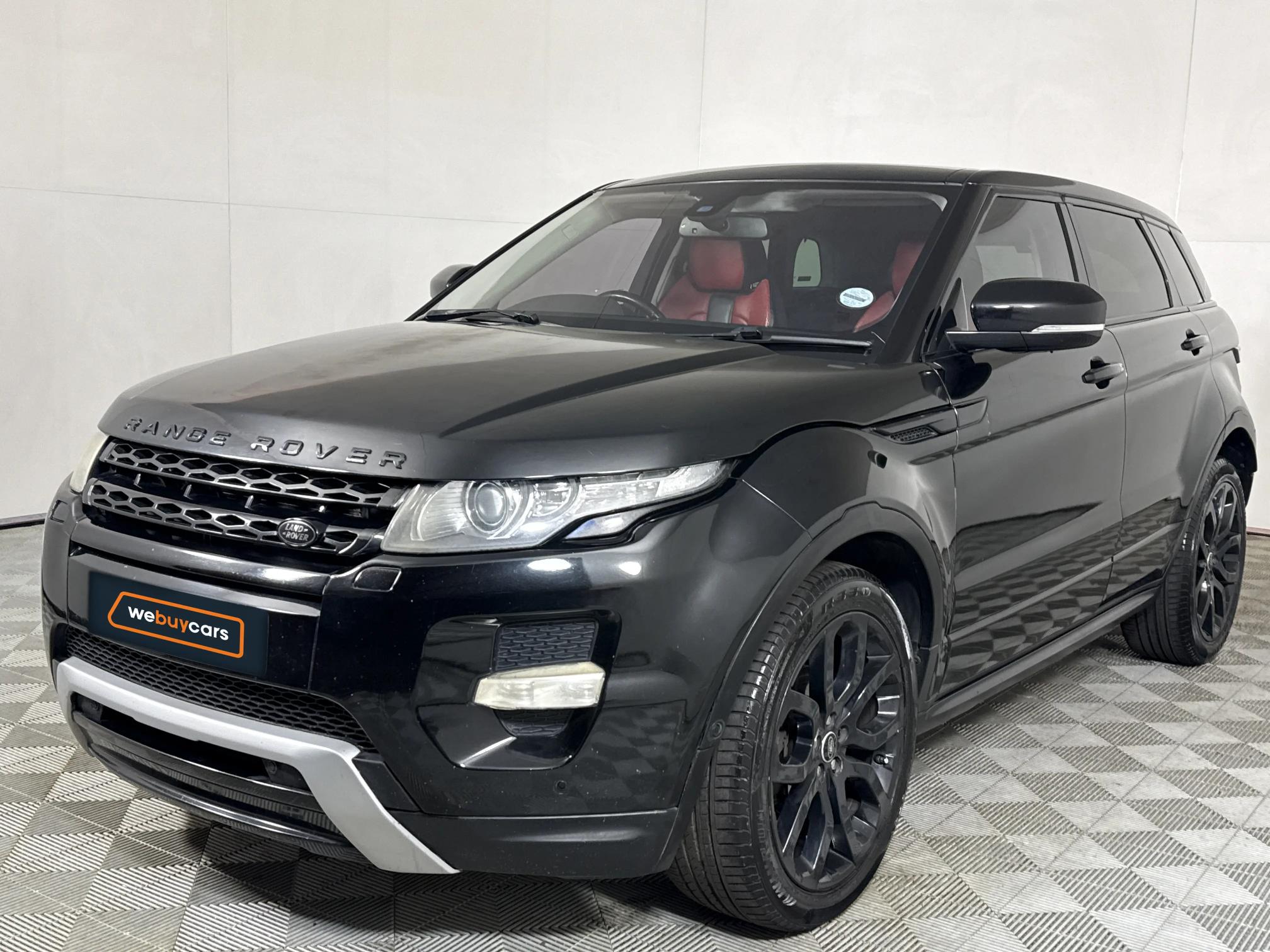 Used 2013 Land Rover Range Rover Evoque SD4 Dynamic SW1 Colour