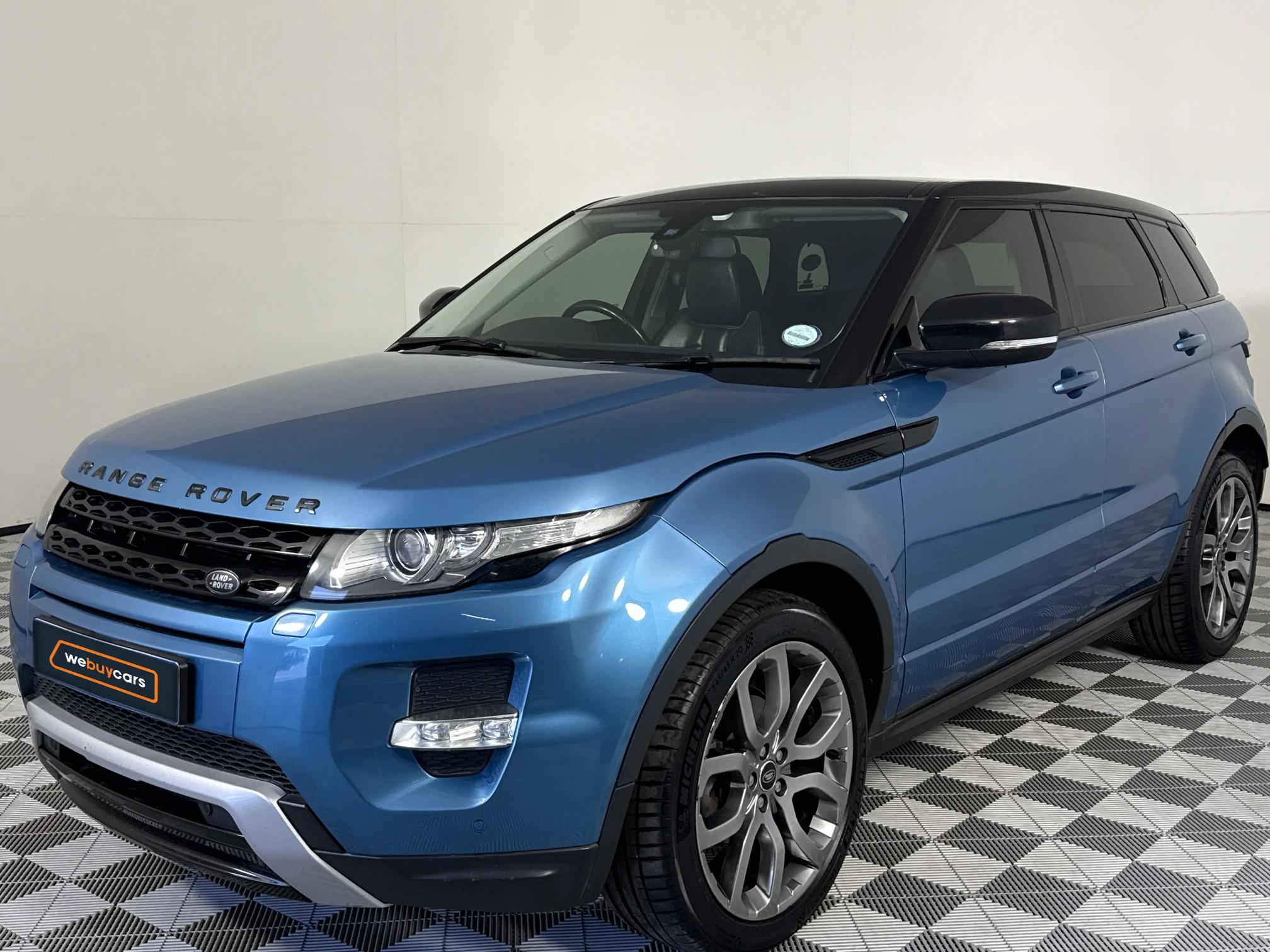 Used 2013 Land Rover Range Rover Evoque Si4 Dynamic NW8