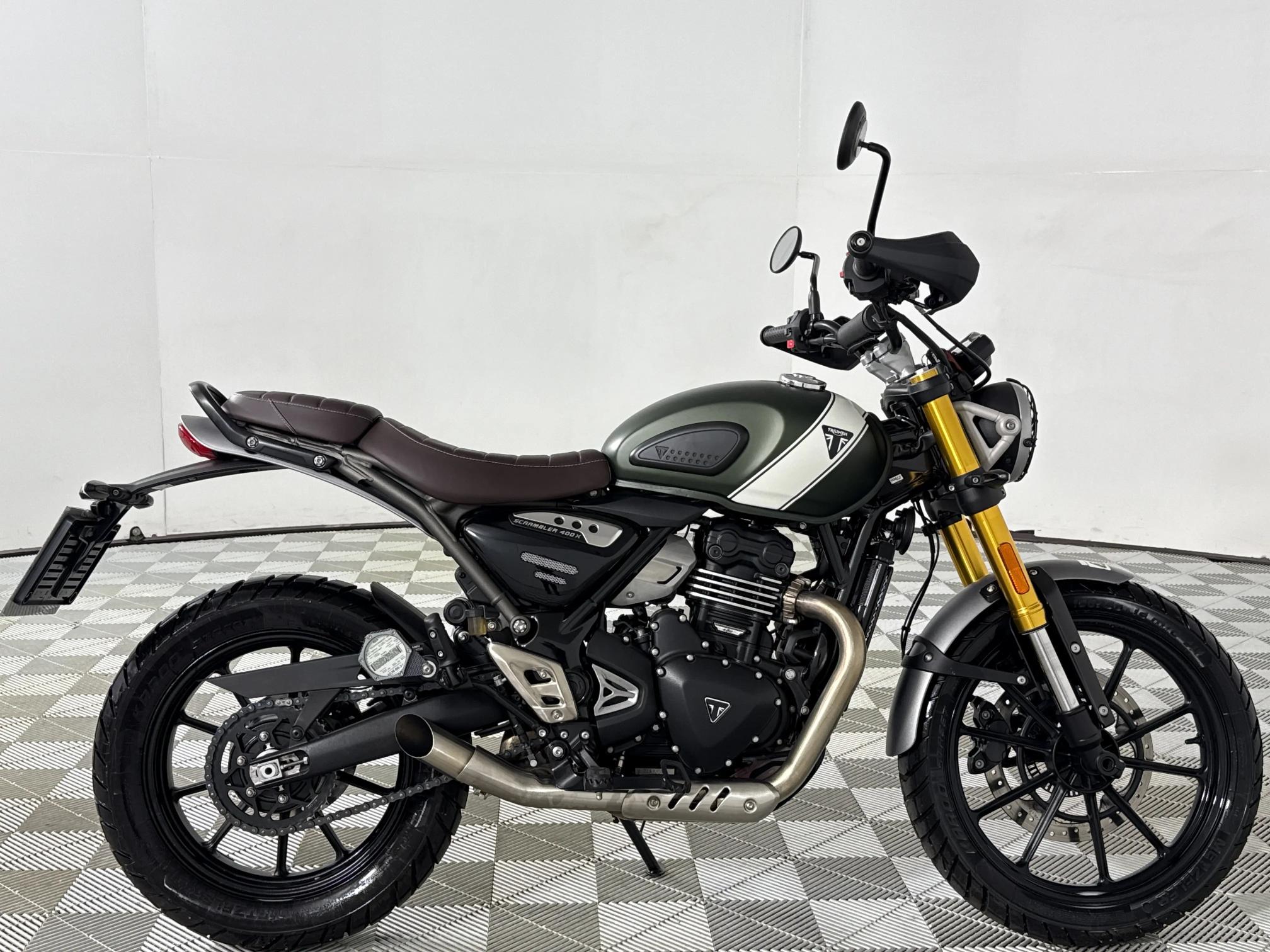 Used 2025 Triumph Scrambler 400 x