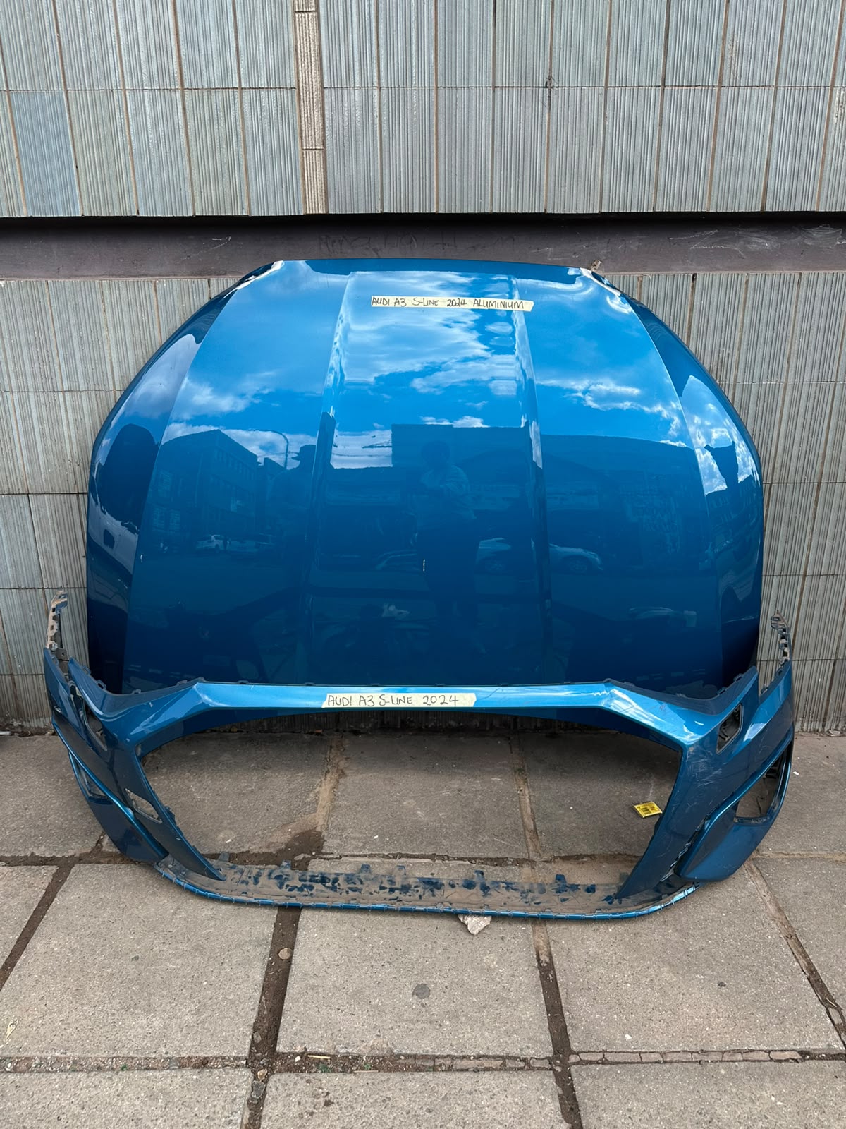 Audio A3 sline bonnet and front bumper