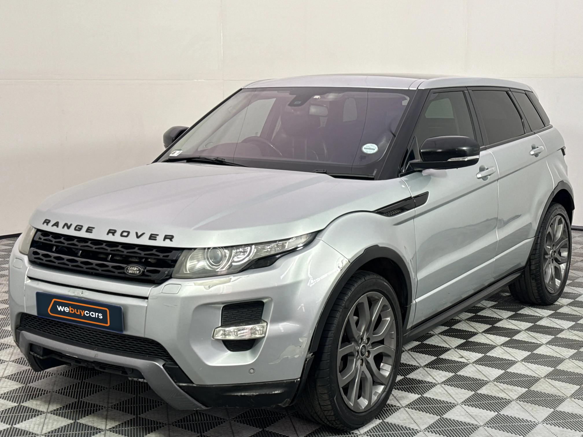 Used 2013 Land Rover Range Rover Evoque coupe SD4 Dynamic