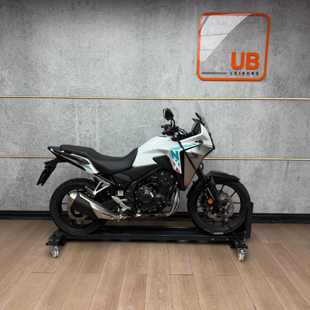 New 2026 Honda NX500 PEARL WHITE