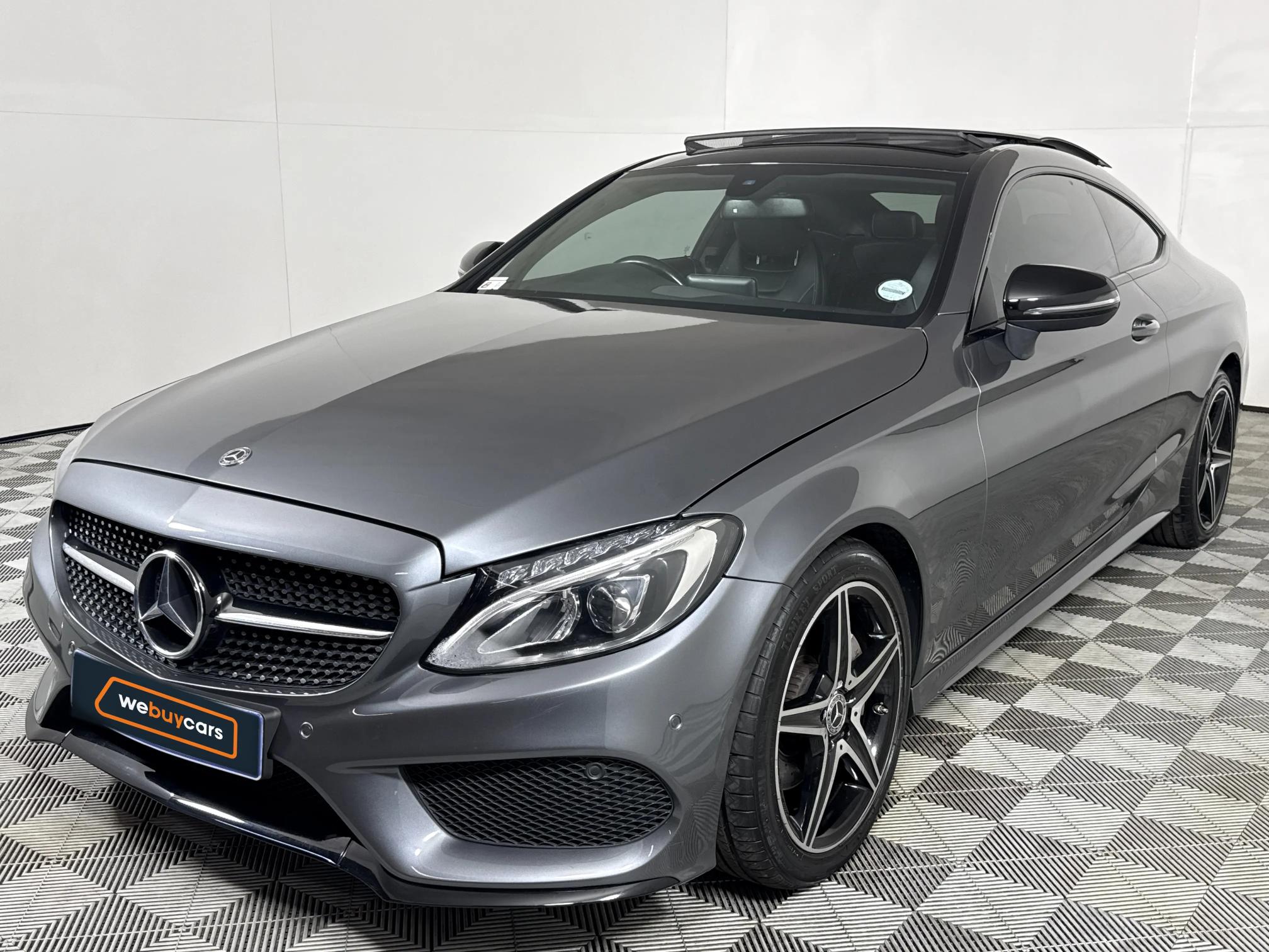 Used 2018 Mercedes-Benz C-Class C200 coupe AMG Line