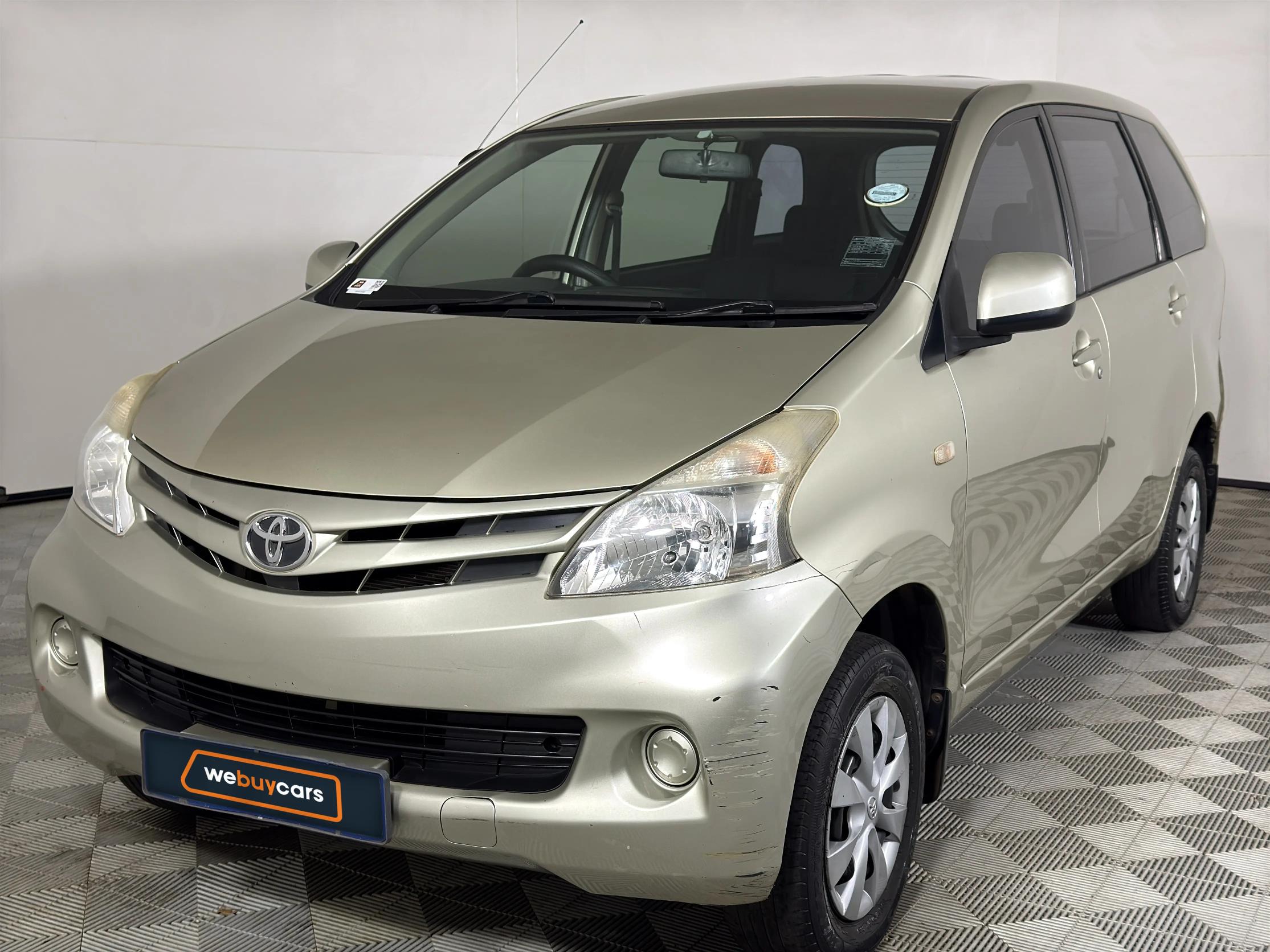 Used 2015 Toyota Avanza 1.5 SX auto