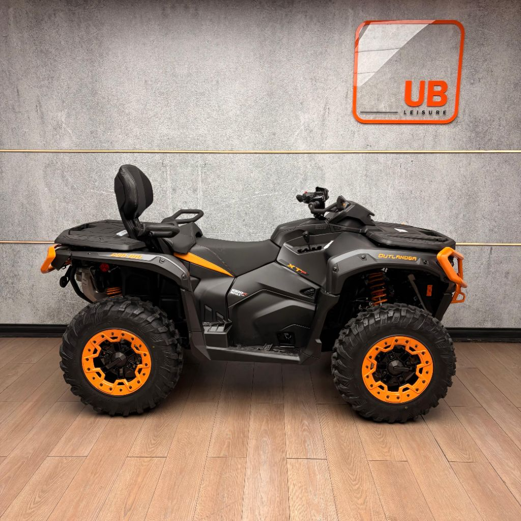 New 2026 Can-Am OUTLANDER MAX XT-P 1000R V-TWIN EFI - MINERAL GRET & ORANGE