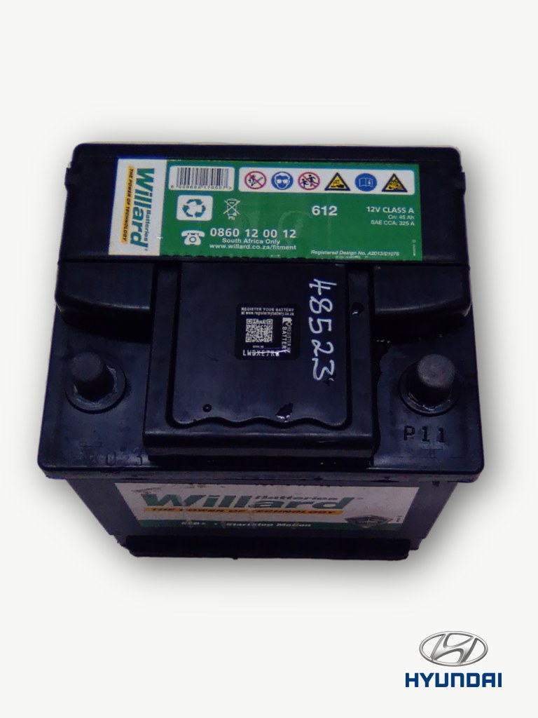 Second Hand Battery For HYUNDAI i20 1.4 A/T