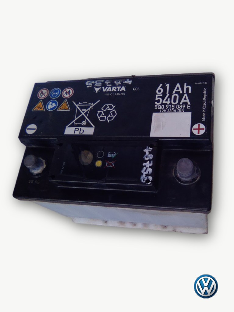Second Hand Battery For VOLKSWAGEN CADDY CARGO 1.6I (81KW) F/C P/V
