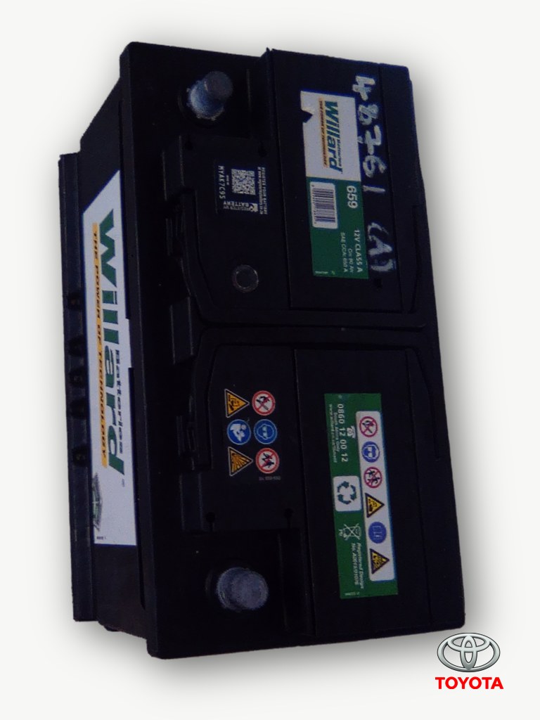 Second Hand Battery For TOYOTA HILUX 2.4 GD S A/C P/U/S/C