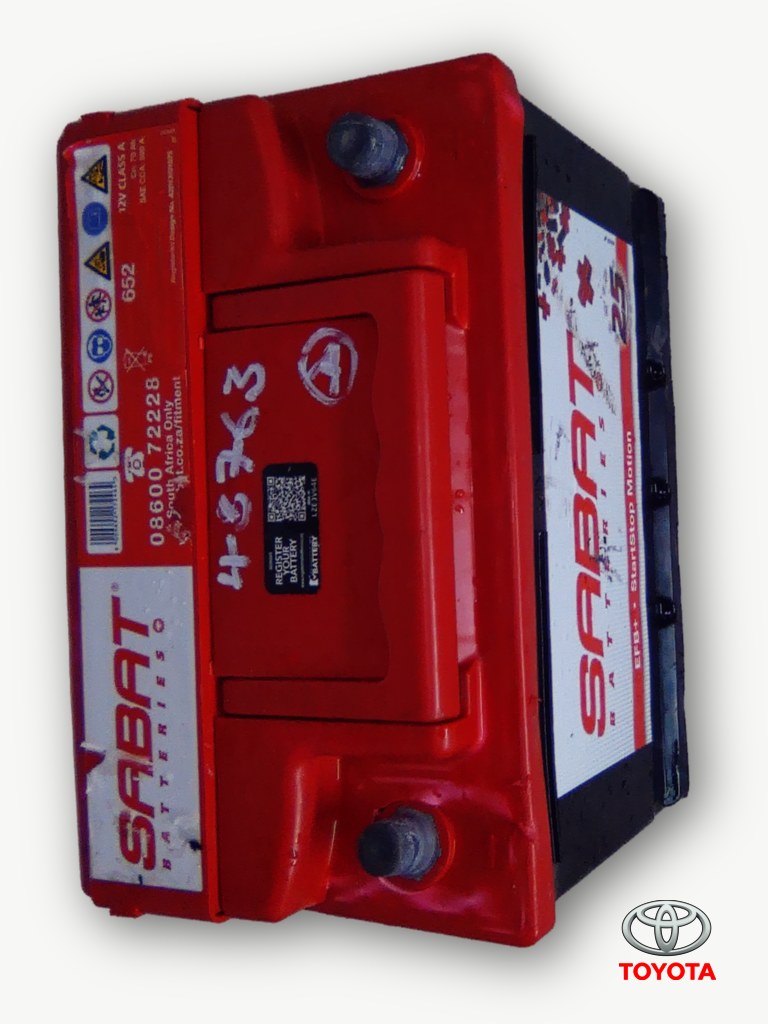 Second Hand Battery For TOYOTA HILUX 2.4 GD-6 SR 4X4 P/U D/C