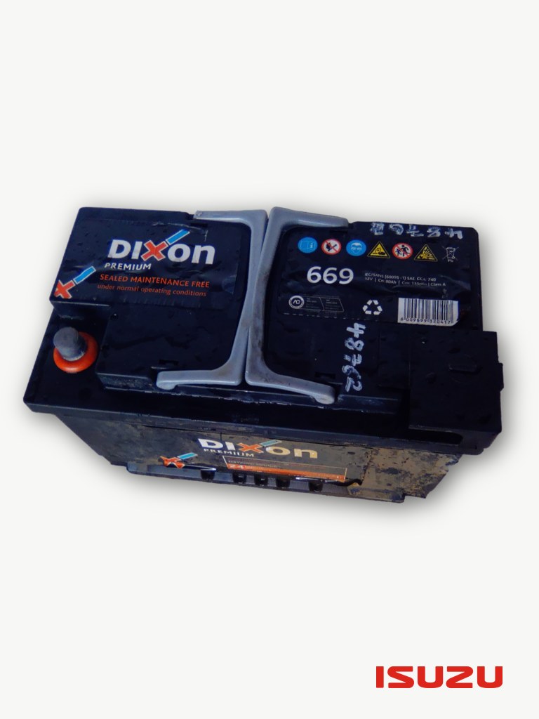 Second Hand Battery For ISUZU KB 250D-TEQ HO HI RIDER P/U E/CAB