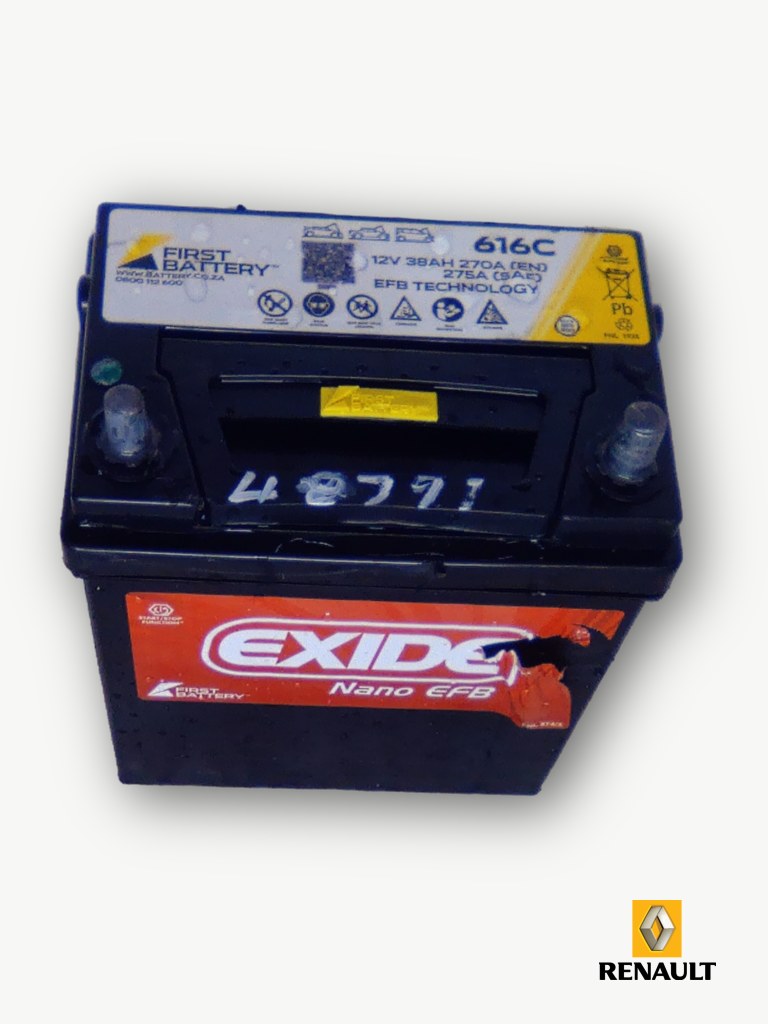 Second Hand Battery For RENAULT TRIBER 1.0 PRESTIGE/INTENS AMT