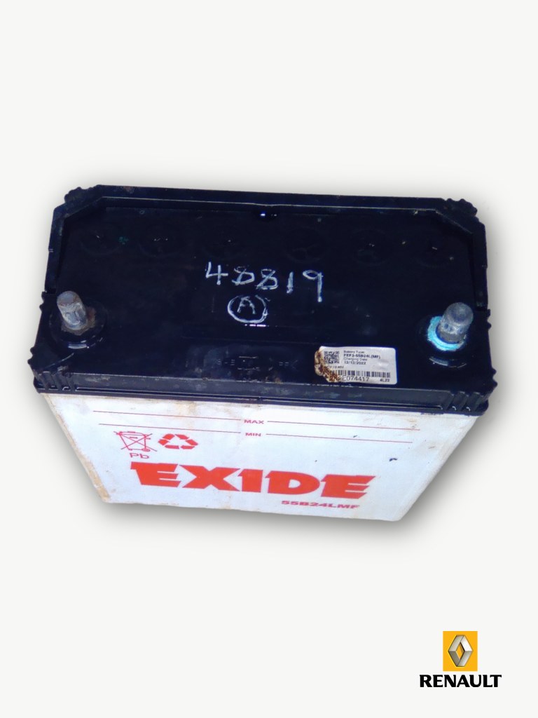 Second Hand Battery For RENAULT TRIBER 1.0 DYNAMIQUE/ZEN