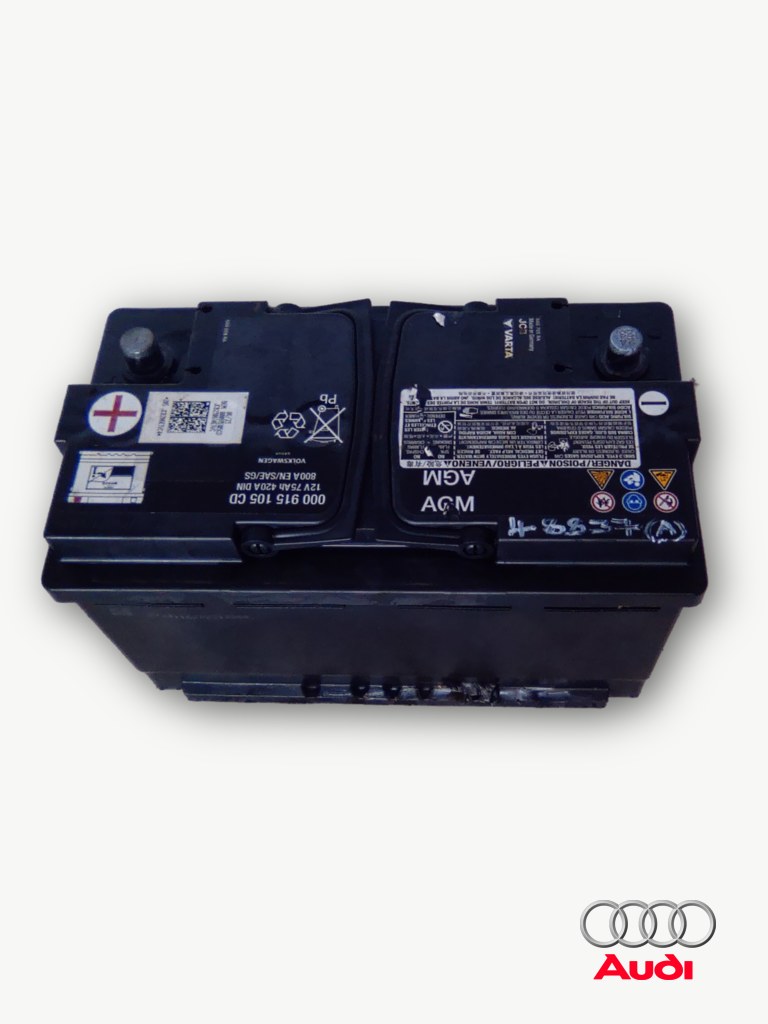 Second Hand Battery For AUDI A4 2.0T FSI STRONIC (B9)