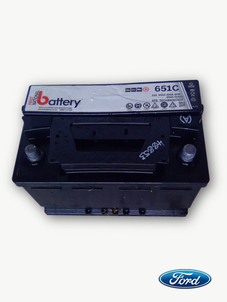 Second Hand Battery For FORD FIESTA 1.5 TDCi TREND 5Dr