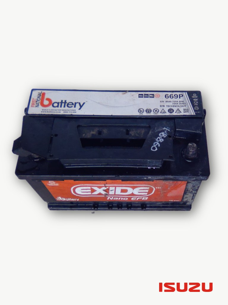 Second Hand Battery For ISUZU KB 250 D-TEQ HO FLEETSIDE SAFETY P/U S/C