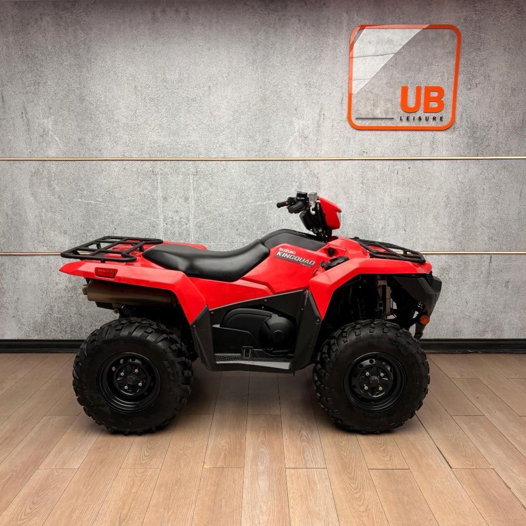 Used 2022 Suzuki KINGQUAD 750 AX 4X4 -RED