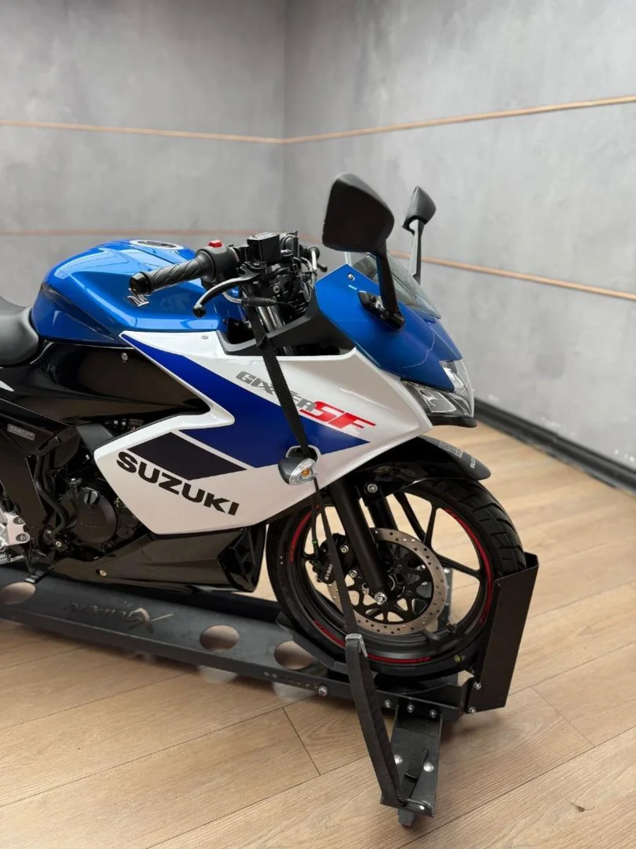New 2026 Suzuki GSX150FDFXM5 - Blue/White - UB Leisure