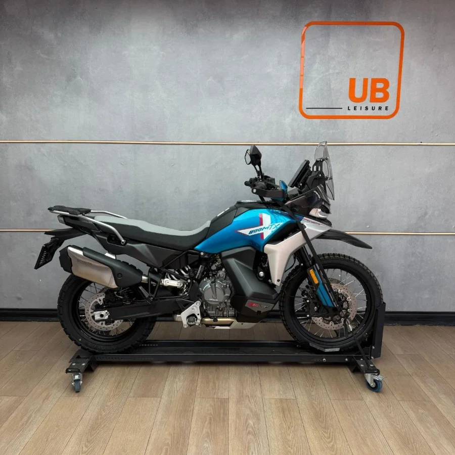 New 2025 CFMOTO 800 MT X Explore - Zephyr Blue - UB Leisure