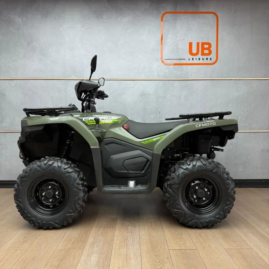 New 2025 CFMOTO C Force 450 S 4×4 – Hunter Green - UB Leisure New 2025 CFMOTO C Force 450 S 4×4 – Hunter Green - UB Leisure