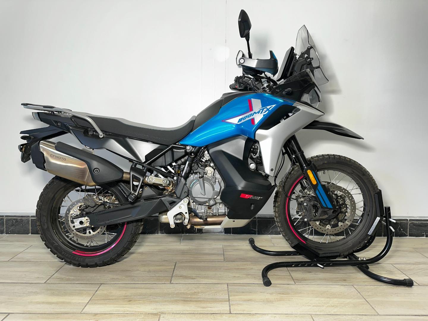 New 2026 CFMOTO 800 MT-X Zephyr Blue