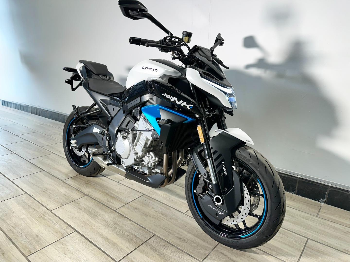 New 2026 CFMOTO 675 NK Glacier White