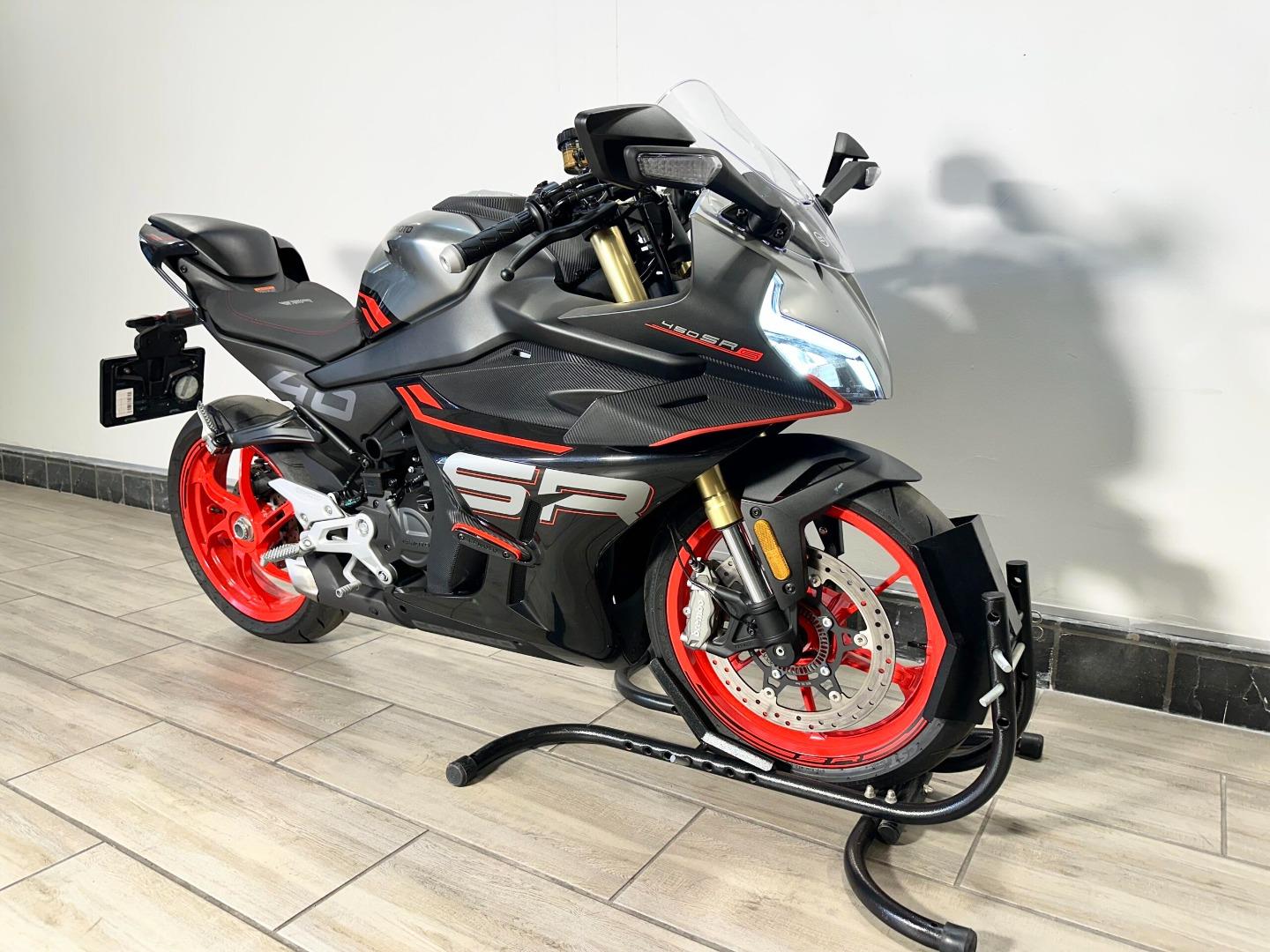 New 2026 CFMOTO 450SR S Zircon Black