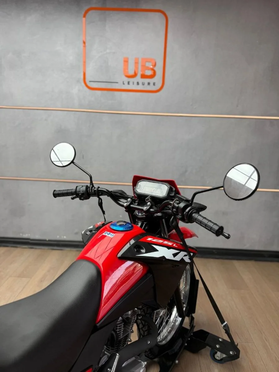 New 2025 Honda XR 125L - Flighting Red - UB Leisure New 2025 Honda XR 125L - Flighting Red - UB Leisure